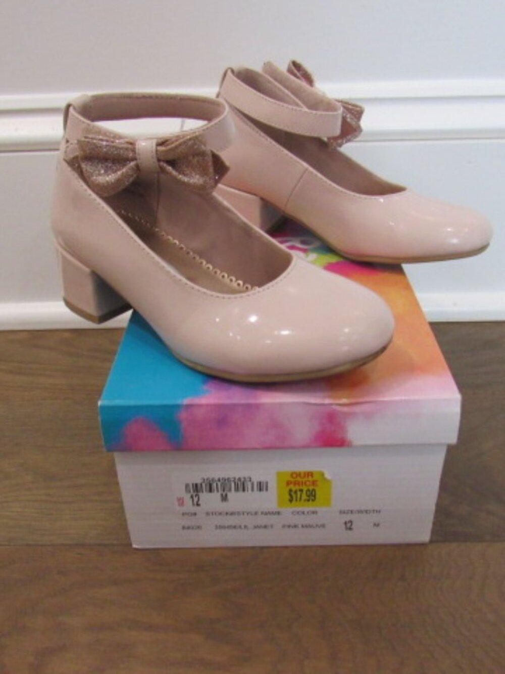 Toddler Girls Rachel Shoes Heels Lil Janet Pink 12M